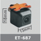 Automobilinė galinio vaizdo kamera ET-687 